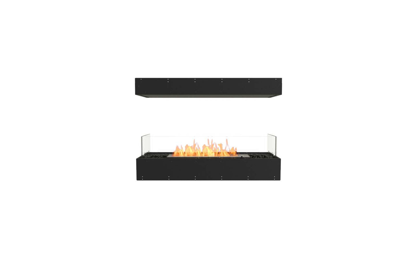 EcoSmart - Flex Fireplace 42IL - Island - Black