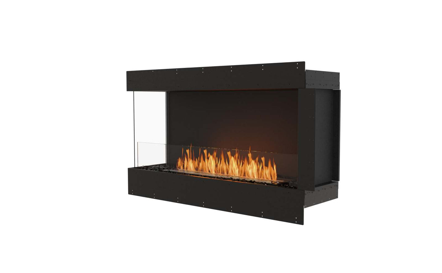 EcoSmart - Flex Fireplace 50LC - Left Corner - Black
