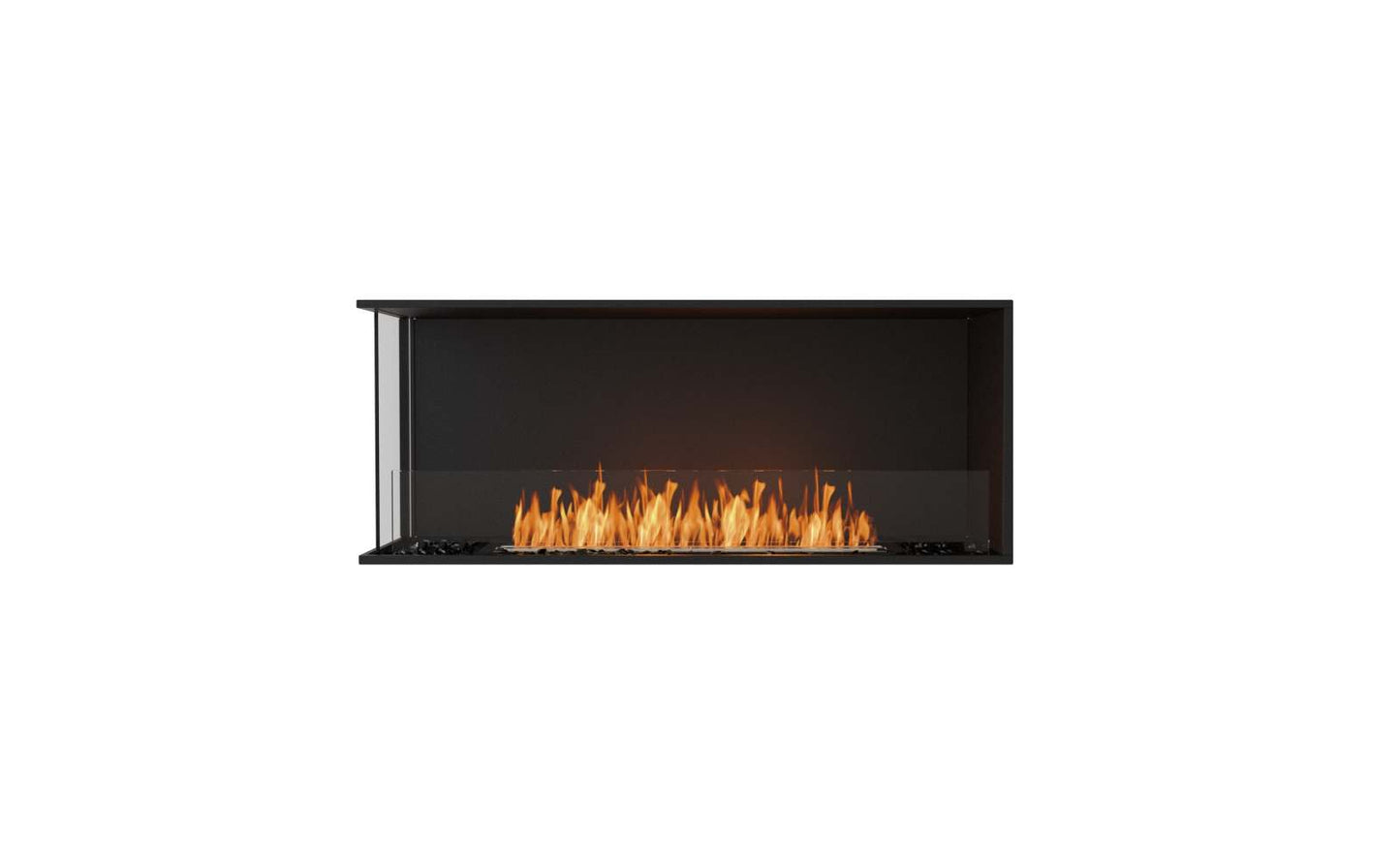 EcoSmart - Flex Fireplace 50LC - Left Corner - Black