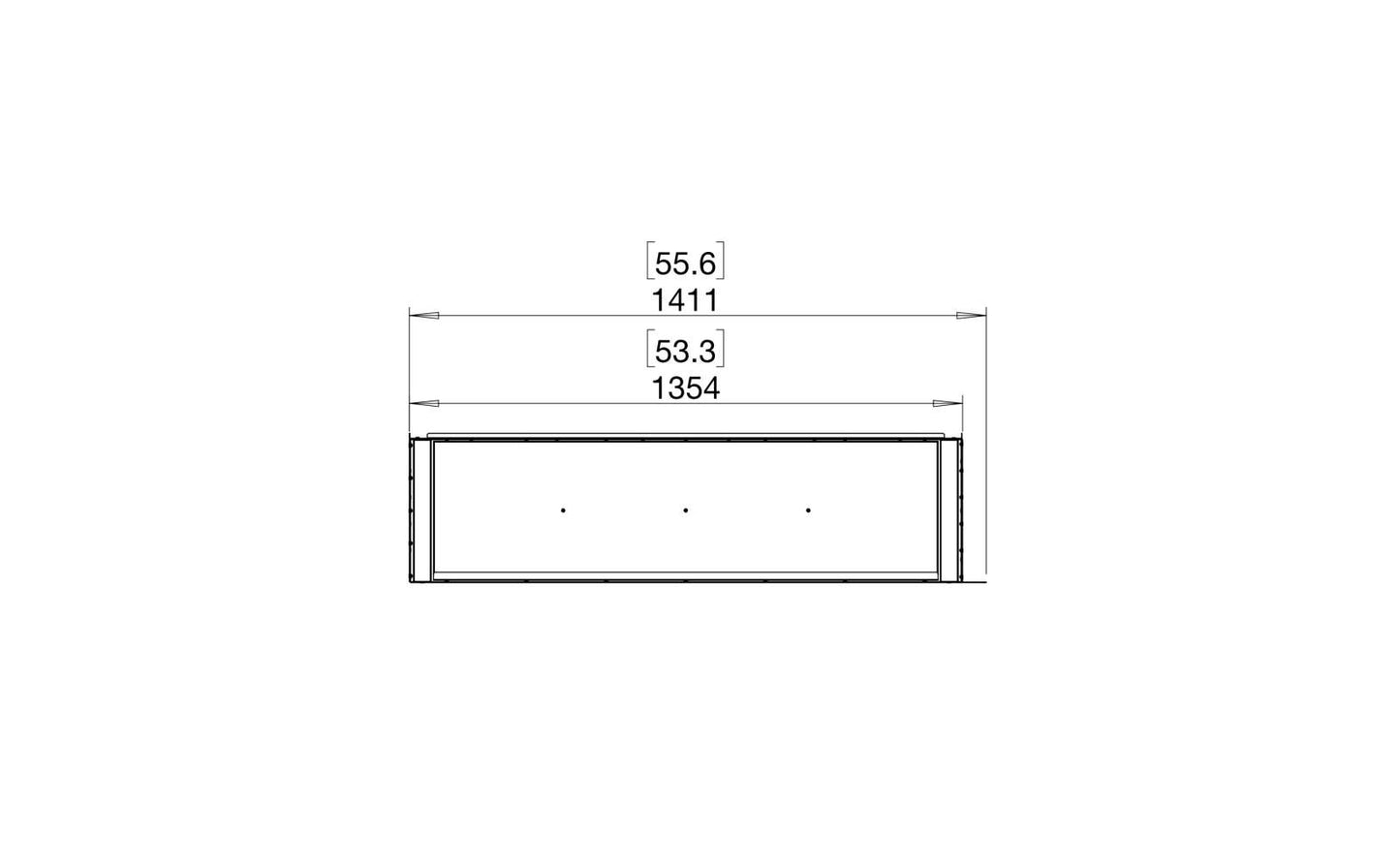 EcoSmart - Flex Fireplace 50LC - Left Corner - Black