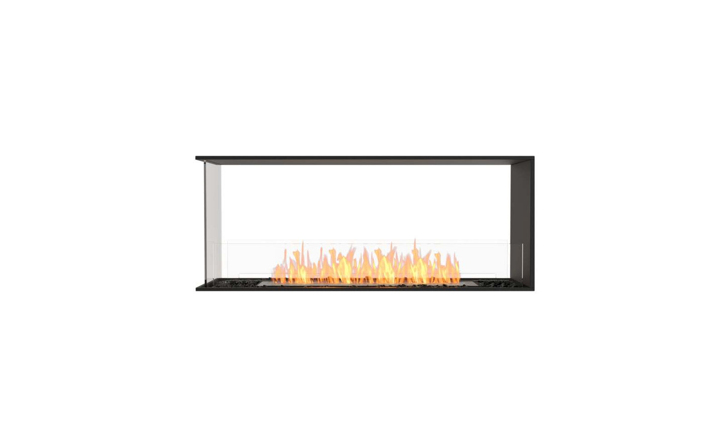 EcoSmart - Flex Fireplace 50PN - Peninsula - Black