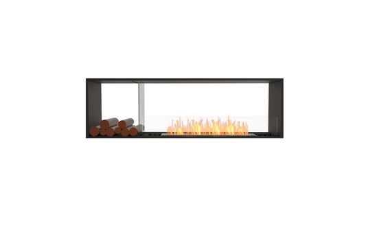 EcoSmart - Flex Fireplace 68DB.BX1 - Double Sided - Black