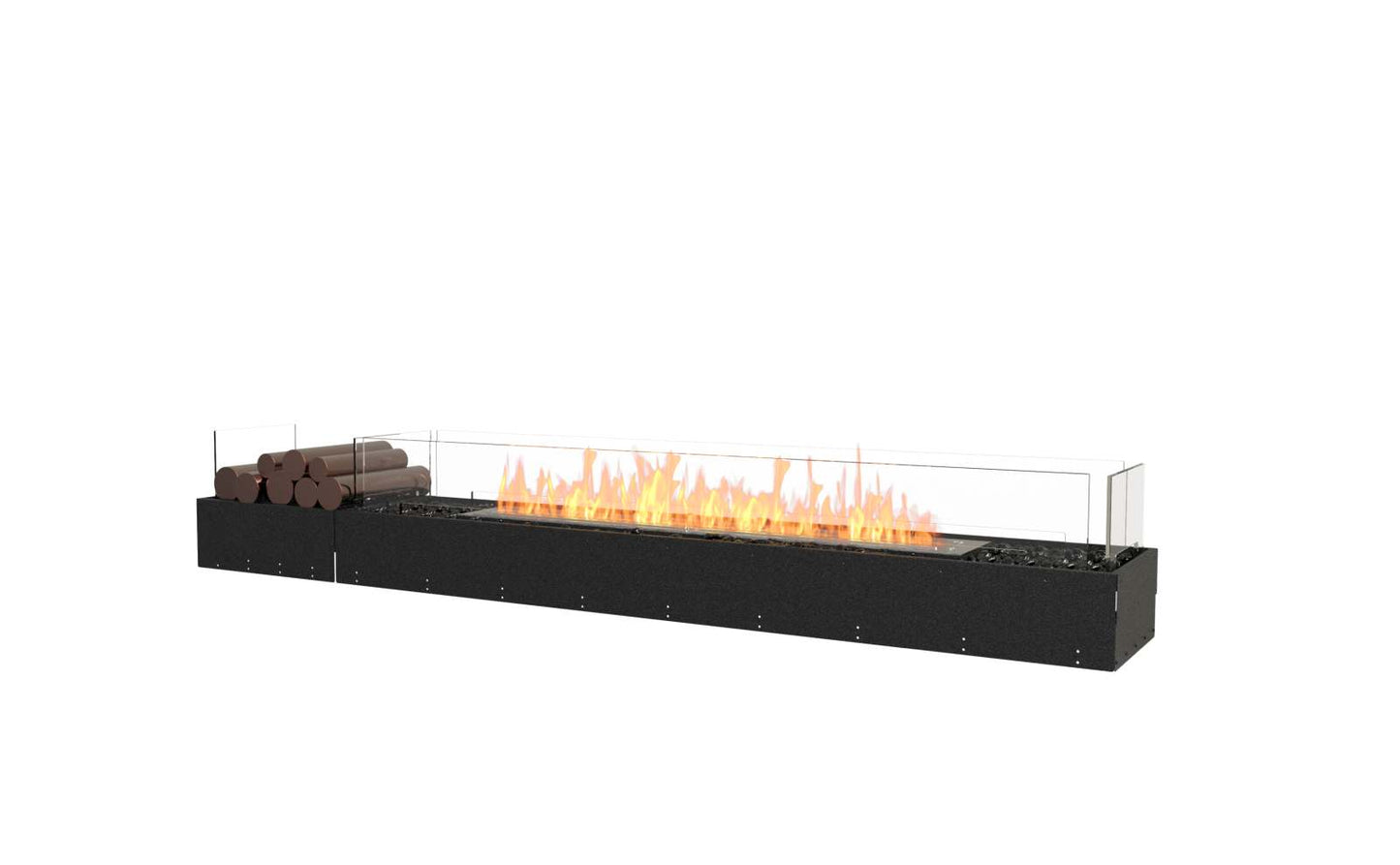 EcoSmart - Flex Fireplace 86BN.BX1 - Bench - Black