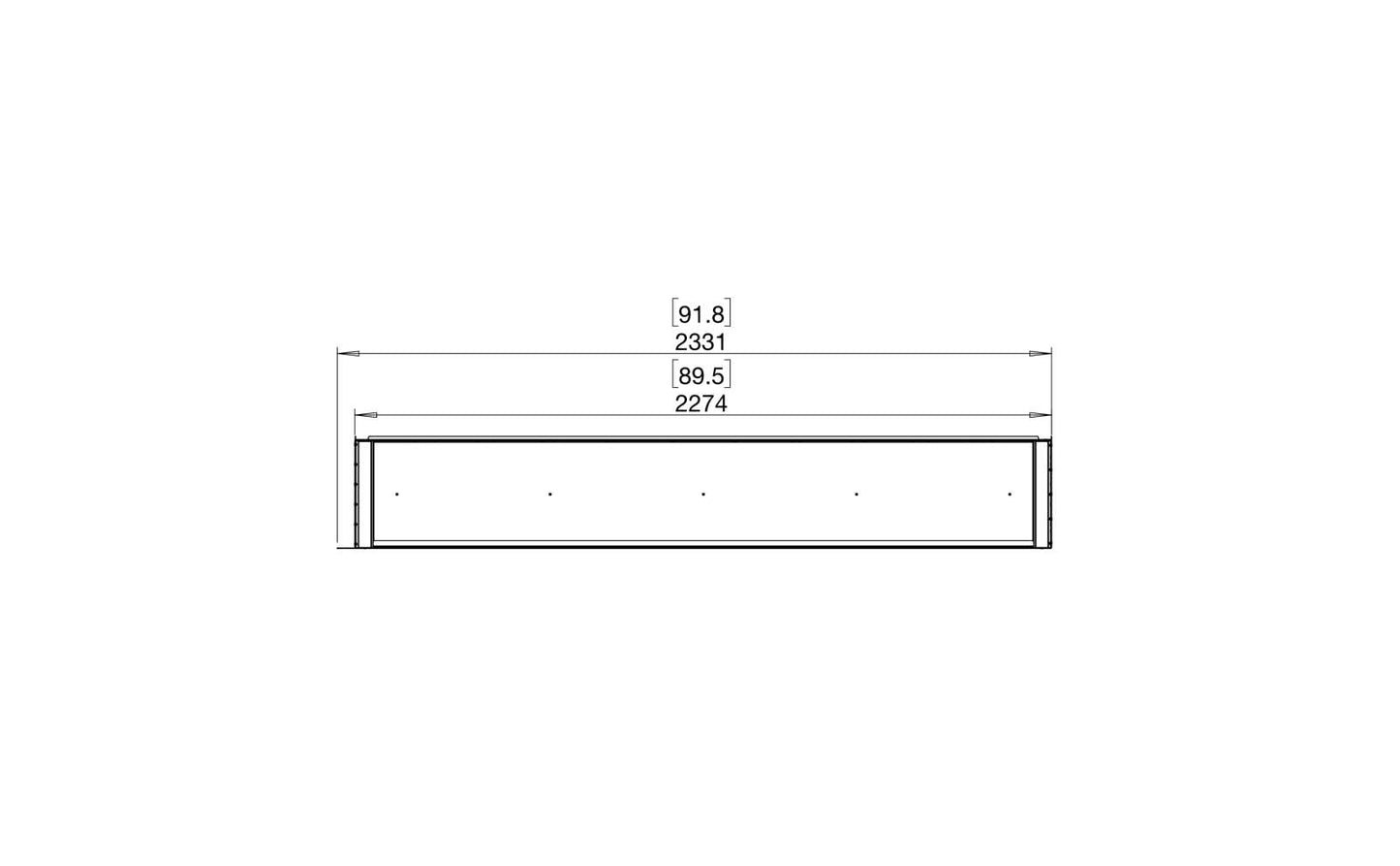 EcoSmart - Flex Fireplace 86RC - Right Corner - Black