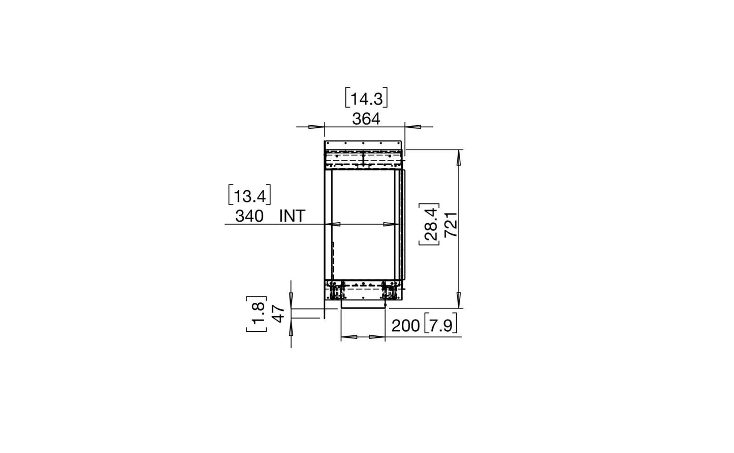 EcoSmart - Flex Fireplace 140RC.BXL - Right Corner - Black