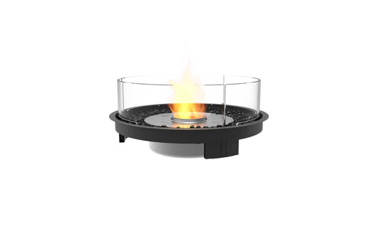 EcoSmart Fire - Round 20 - Fire Pit Kit - Black