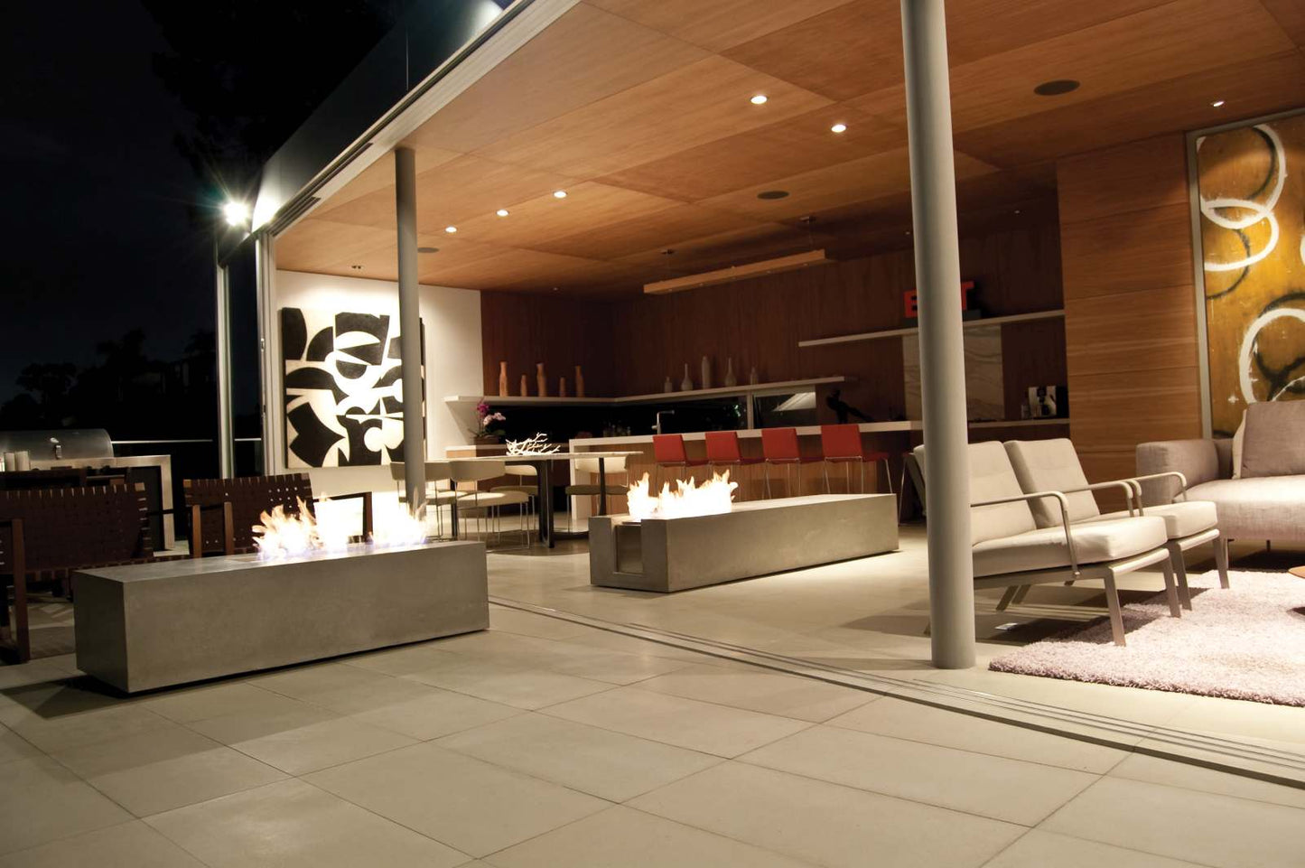 EcoSmart Fire - XL700 - Ethanol Burner - Black