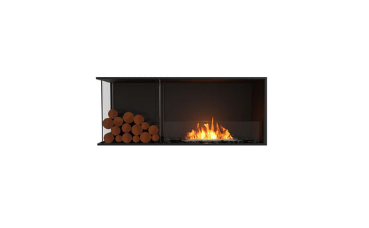 EcoSmart - Flex Fireplace 50LC.BXL - Left Corner - Black