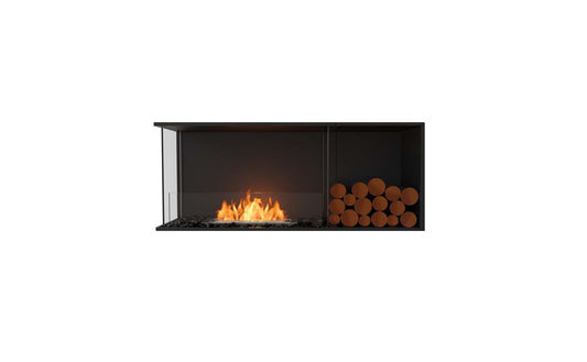 EcoSmart - Flex Fireplace 50LC.BXR - Left Corner - Black