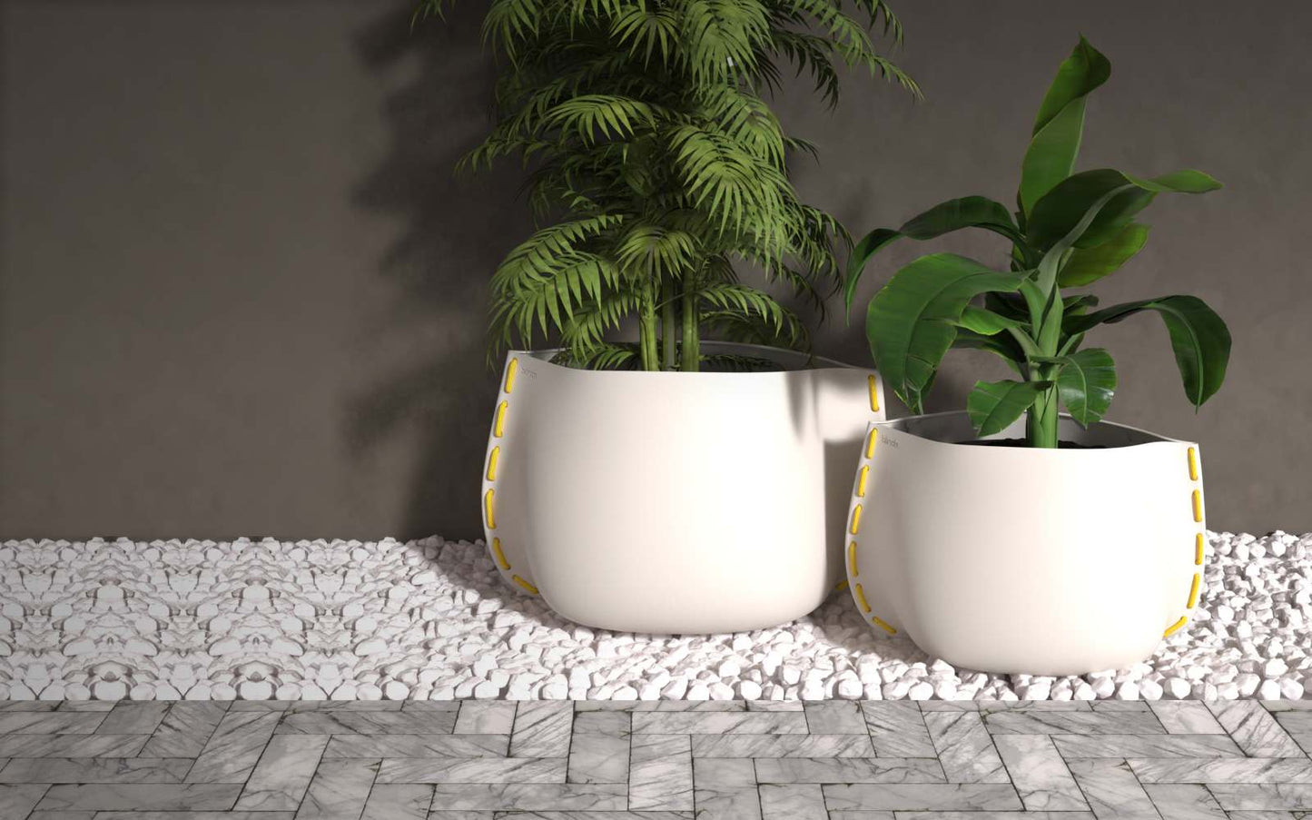 Blinde Design - Stitch 125 - Planter - Graphite